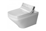 Wall-hung wc wc Duravit DuraStyle 370 x 620 mm white with coating wondergliss drain poziomy