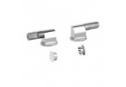 Fixing for wall-hung toilet bowl Gessi Goccia chrome