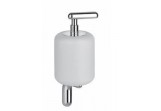 Soap dispenser wall mounted Gessi Goccia white finish chrome