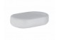 Soap dish wall mounted Gessi Goccia white finish chrome- sanitbuy.pl