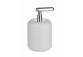 Soap dispenser wall mounted Gessi Goccia white finish chrome- sanitbuy.pl