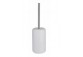 Toilet brush wall mounted Gessi Goccia white finish chrome- sanitbuy.pl