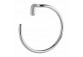 Hanger for towels wall mounted Gessi Goccia black mat width 60cm- sanitbuy.pl