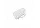 Toilet seat with soft closing Compacto Roca Inspira Round white- sanitbuy.pl