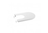 Cover for bidet with soft closing Roca Inspira Round white