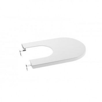 Cover for bidet with soft closing Roca Inspira Round white- sanitbuy.pl