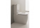 Bowl WC kompaktowa Scarabeo Moon 66x36x42 cm white- sanitbuy.pl