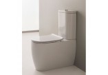 Cistern WC kompaktowy Scarabeo Moon white 36x15x44cm- sanitbuy.pl