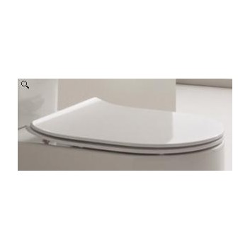 Seat wc hinges chrome Scarabeo MOON- sanitbuy.pl