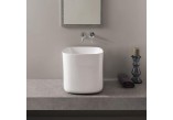 Countertop washbasin Scarabeo Moon 70x42cm white- sanitbuy.pl