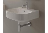 Countertop washbasin Scarabeo Moon 90x42cm white without overflow, with hole na baterie - sanitbuy.pl