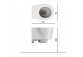 Bowl WC hanging Scarabeo Bucket 40x29cm white- sanitbuy.pl