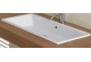 Recessed washbasin Scarabeo Gaia-Tech-Miky 56x39,5 cm, z overflow, without hole na baterie, white- sanitbuy.pl