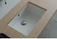 Under-countertop washbasin Scarabeo Gaia-Tech-Miky 40x32 z overflow white- sanitbuy.pl