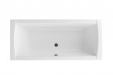 Bathtub Excellent Aquaria Lux rectangular 179,5x79,5 cm acrylic, white