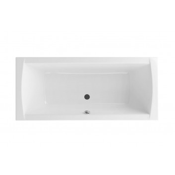 Bathtub Excellent Aquaria Lux rectangular 179,5x79,5 cm acrylic, white- sanitbuy.pl