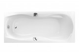 Bathtub Excellent Clesis Lux rectangular 169,5x75,5 cm acrylic, white