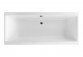 Bathtub Excellent Pryzmat rectangular 150x75,5 cm acrylic, white - sanitbuy.pl