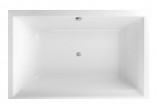Bathtub Excellent crown Lux rectangular 190x120 cm- sanitbuy.pl