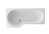 Bathtub Excellent Be Spot corner 160x80 cm acrylic left, white- sanitbuy.pl