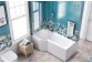 Bathtub Excellent Be Spot corner 160x80 cm acrylic left, white- sanitbuy.pl