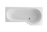 Bathtub Excellent Be Spot corner 160x80 cm acrylic right, white