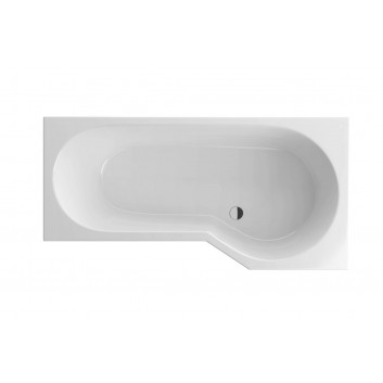 Bathtub Excellent Be Spot corner 160x80 cm acrylic left, white- sanitbuy.pl