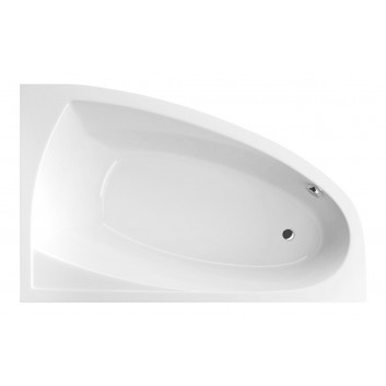 Bathtub Excellent Aquaria Comfort corner 150x95,5 cm acrylic left, white - sanitbuy.pl