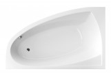 Bathtub Excellent Aquaria Comfort corner 160x100 cm acrylic left, white 