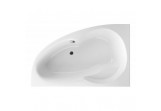 Bathtub Excellent Newa Plus corner 150x95 cm acrylic left, white