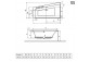 Bathtub Excellent Sfera corner 170x100,5 cm acrylic left, white- sanitbuy.pl