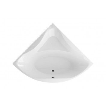 Bathtub Excellent Glamour corner 140,5x140,5 cm acrylic symmetric, white - sanitbuy.pl