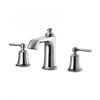 Washbasin faucet standing Omnires Armance tall chrome spout 15cm- sanitbuy.pl
