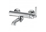 Bath tap wall mounted Omnires Armance chrome spout 20,5cm