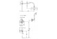 Concealed mixer thermostatic Omnires Armance chrome 3-drożna- sanitbuy.pl