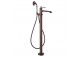 4-hole bath mixer Omnires Armance chrome spout 20cm- sanitbuy.pl