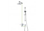 Shower set wall mounted Omnires Y, thermostatic chrome- sanitbuy.pl