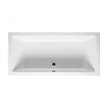 Bathtub rectangular 170x75cm Riho Lugo white 170L- sanitbuy.pl