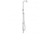 Shower system Omnires wall mounted chrome height 108cm