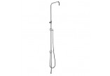 Shower system Omnires Darling wall mounted chrome height 80-115cm- sanitbuy.pl