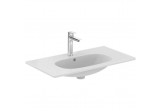 Washbasin Ideal Standard Tesi 80 cm z powierzchniami bocznymi white with tap hole