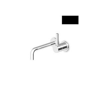 Washbasin faucet Zucchetti Pan, 2 hole concealed, spout 230 mm, black mat- sanitbuy.pl