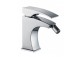 Bidet mixer Blue Water Liwia single lever with pop-up waste, chrome - sanitbuy.pl