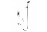 Bathtub set concealed Blue Water Liwia with spout and shower, chrome- sanitbuy.pl