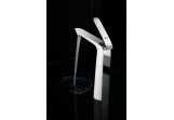 Washbasin faucet tall Art Platino Emira Single lever height 28cm chrome/white 
