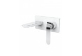 Washbasin faucet concealed Art Platino Emira Single lever chrome/white 