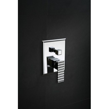 Mixer bath-shower Art Platino Panama single lever concealed, chrome - sanitbuy.pl