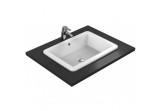 Recessed washbasin rectangular Ideal Standard Strada 60 cm, white
