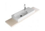 Hatria AREA 70x35 wall-hung washbasin without tap hole z overflow- sanitbuy.pl