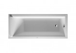 Bathtub acrylic Duravit Starck rectangular, 170x70 cm, white- sanitbuy.pl